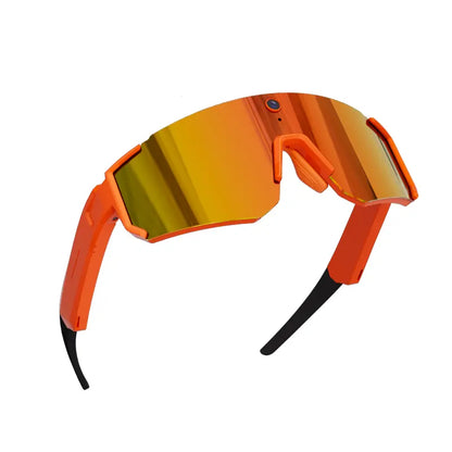 2K Smart Sports Sunglasses with Camera, Bluetooth Audio & AI Assistant