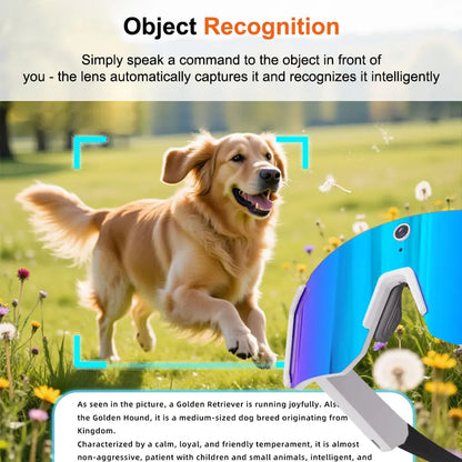 2K Smart Sports Sunglasses with Camera, Bluetooth Audio & AI Assistant